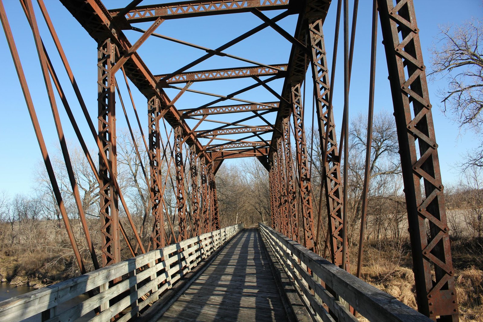 Inside truss
